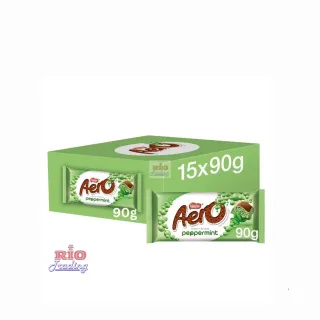 Aero Peppermint Mint Chocolate Bar, 90g