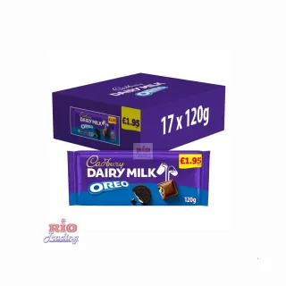 Cadbury D/M OREO Chocolate Bar 120g