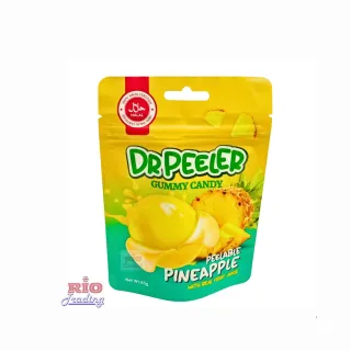 DR PEELER PINEAPPLE GUMMY CANDY 65G