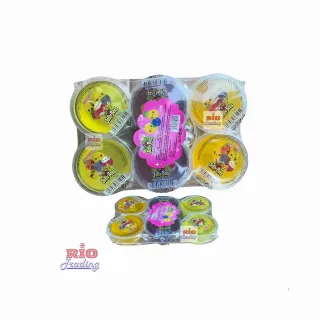 JELLYBEES-JELLY CUP 80G X 6CUP TRAY