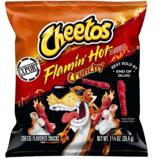 CHEETOS FLAMIN HOT CRUNCHY 35.4G