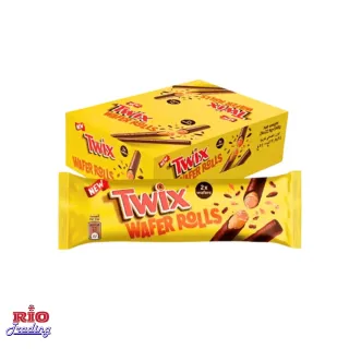 Twix Wafer Rolls Milk Chocolate of 22.5g