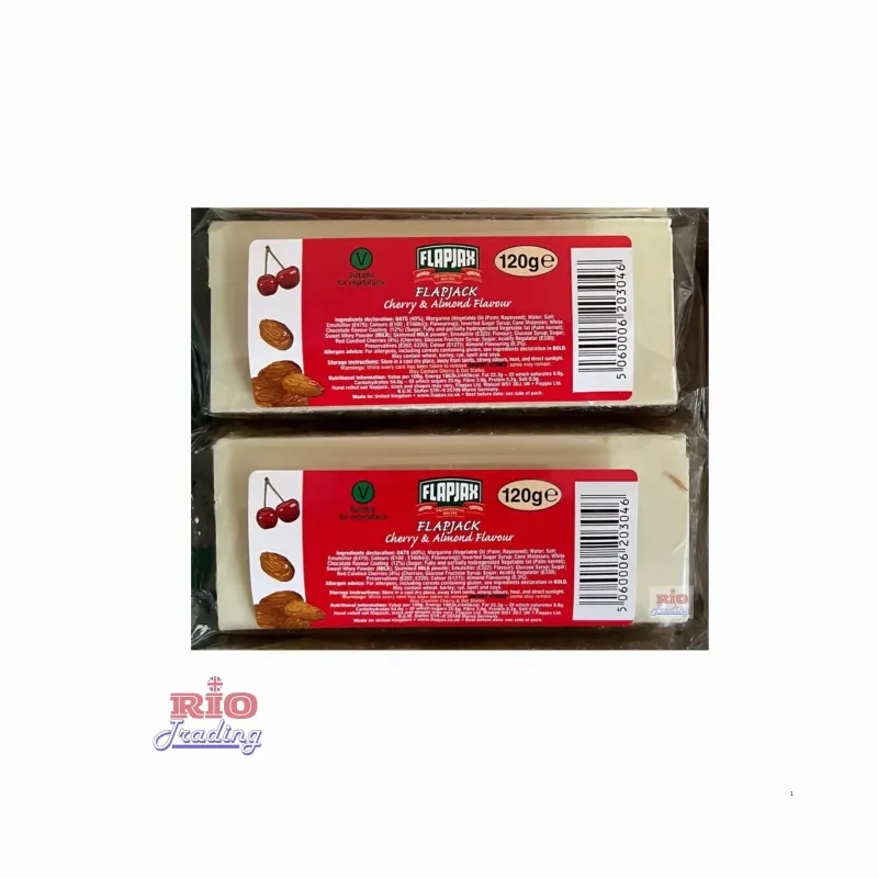 Flapjack Cherry & Almond flavour 120g