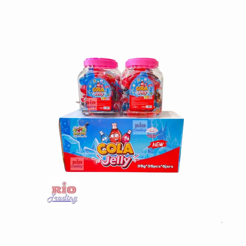 JELLYBEES- COLA JELLY JAR 35G X 35PCS