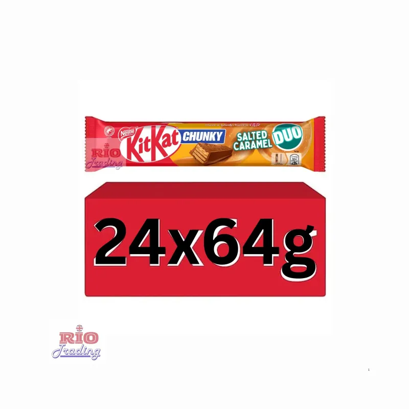 KITKAT CHUNKY CARAMEL DUO 64gX24