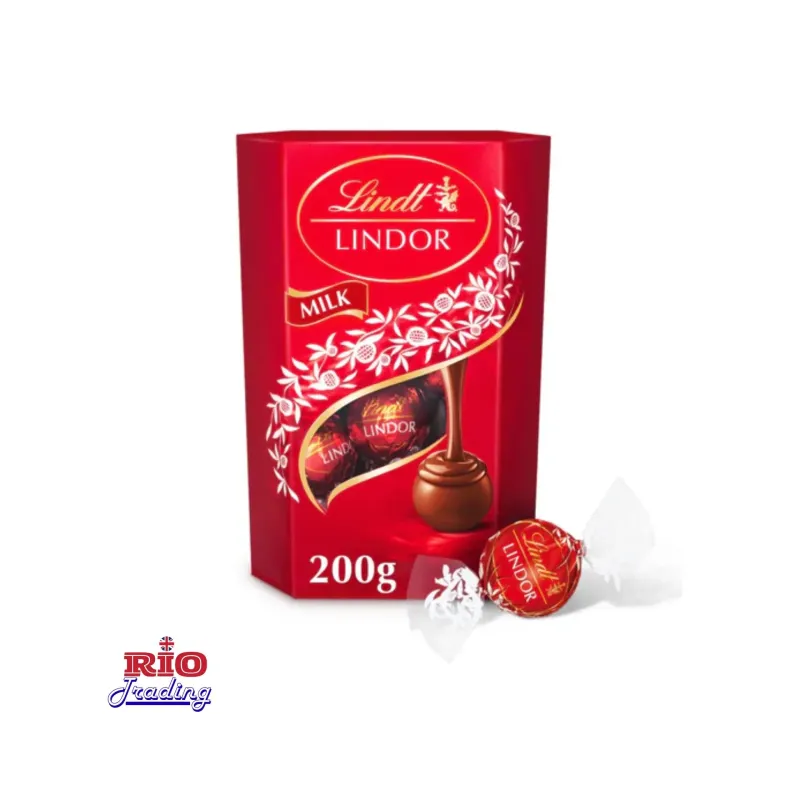 LINDT LINDOR MILK 200G
