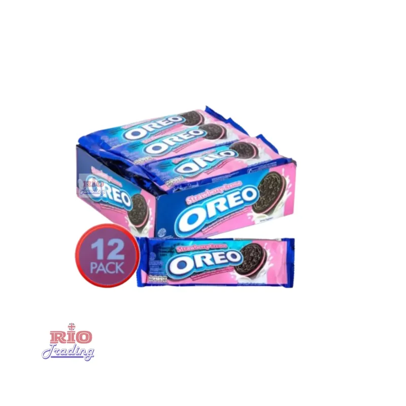 OREO STRAWBERRY CREAM 12PK
