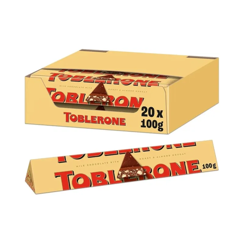 TOBLERONE 100G BOX 20PCS