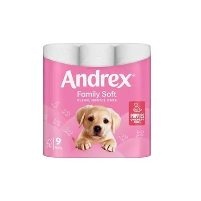 ANDREX Family Soft 9Rollx5