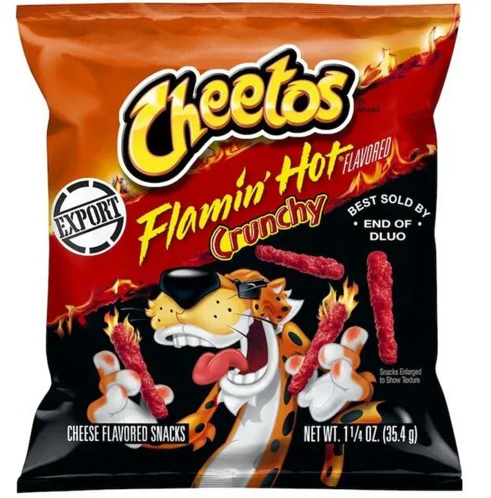 CHEETOS FLAMIN HOT CRUNCHY 35.4G