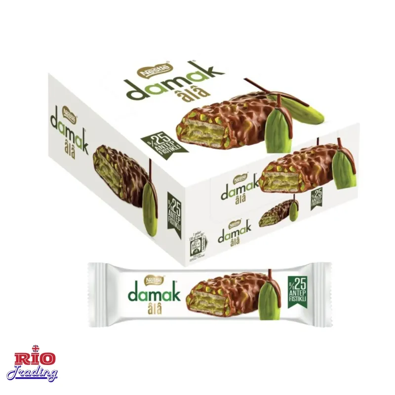 Damak aia Pistachios Chocolate Wafer 12X30g