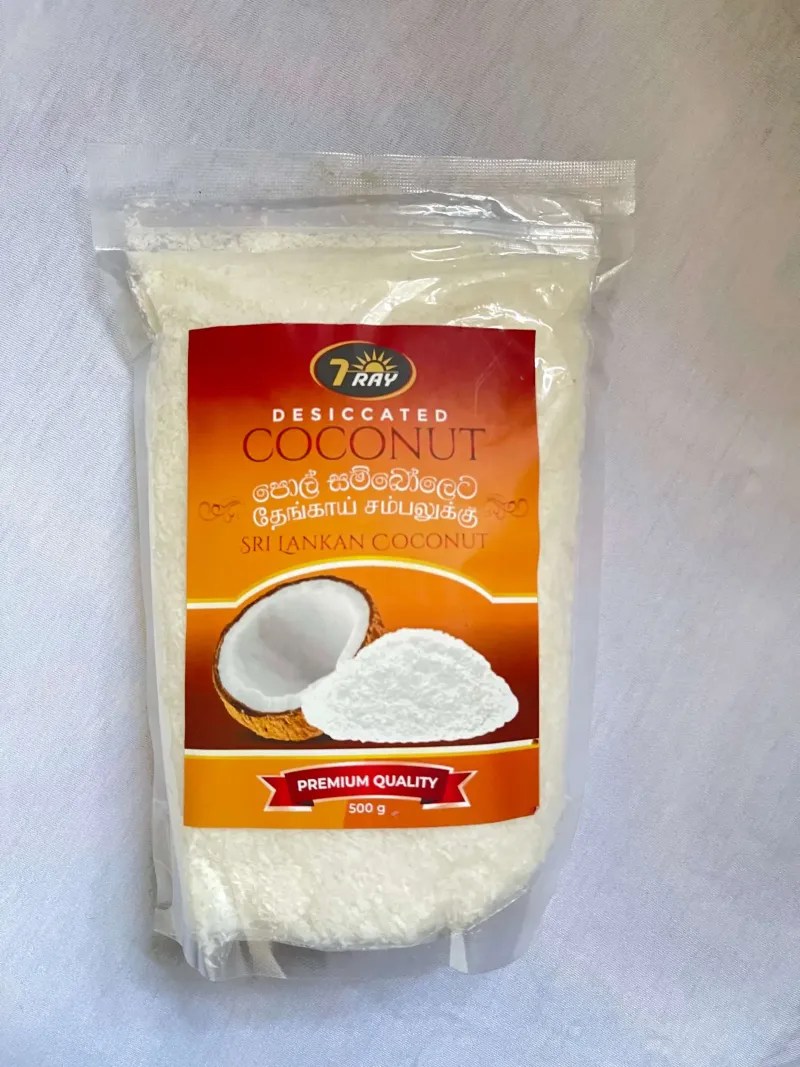 7Ray Grated coconut Dehydrated 500g Fine