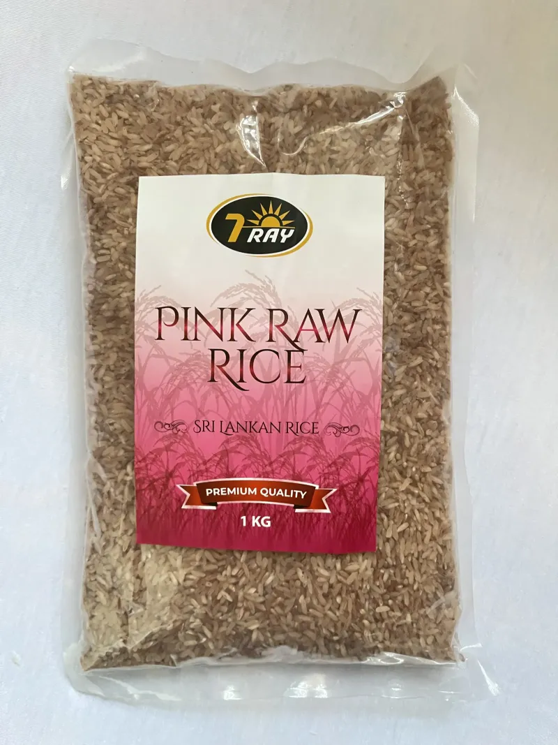 7Ray-Pink Raw RICE 1KG